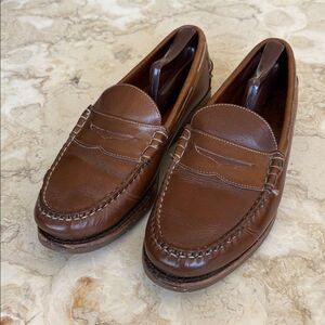 Allen Edmonds McKinley Leather Penny Loafers Deck Shoes